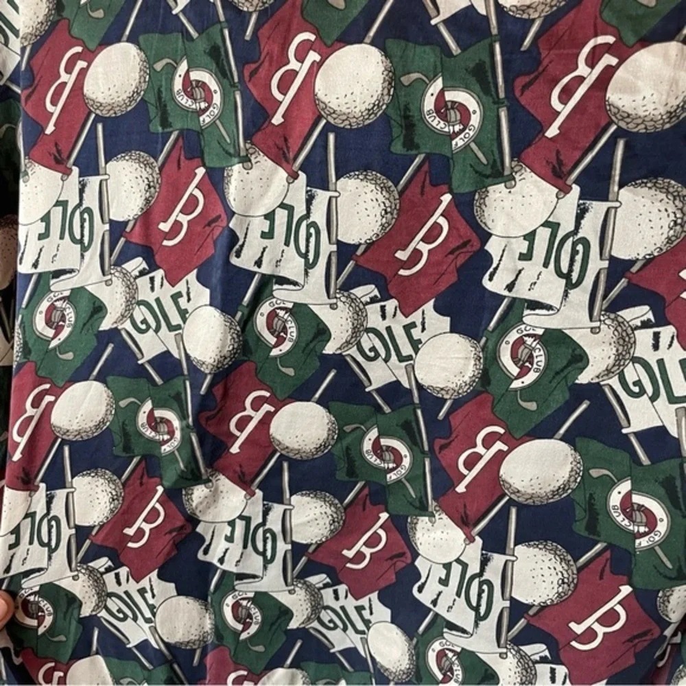 Vintage Golf Reckless 100% Silk Robe Unisex‎ - Picture 5 of 6